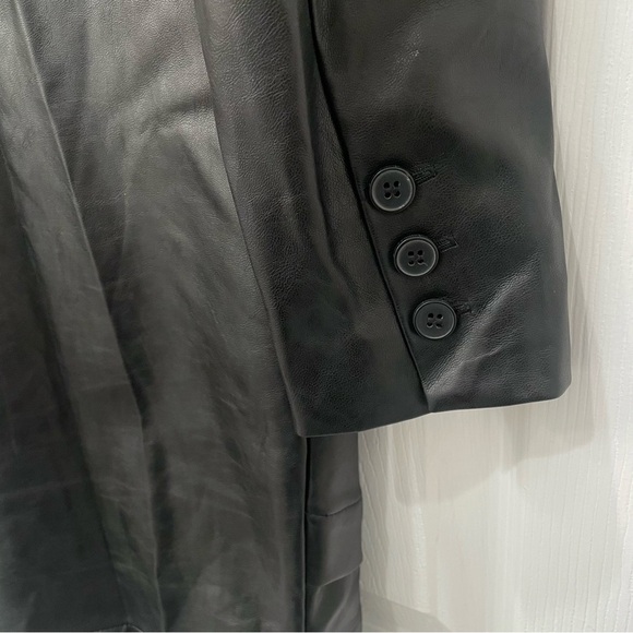 Express Vegan Leather Blazer Dress by Negin Mirsalehi - Picture 5 of 14